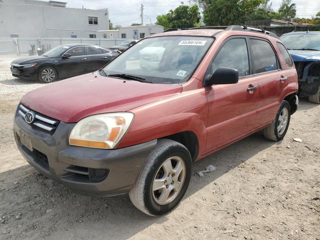 2008 Kia Sportage Lx VIN: KNDJF724887498950 Lot: 55366104