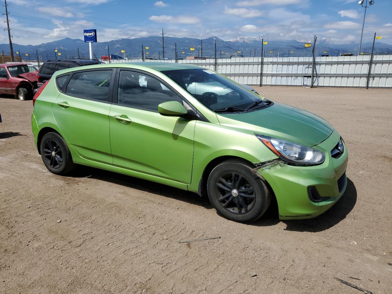 2012 Hyundai Accent Gls vin: KMHCT5AE7CU039270