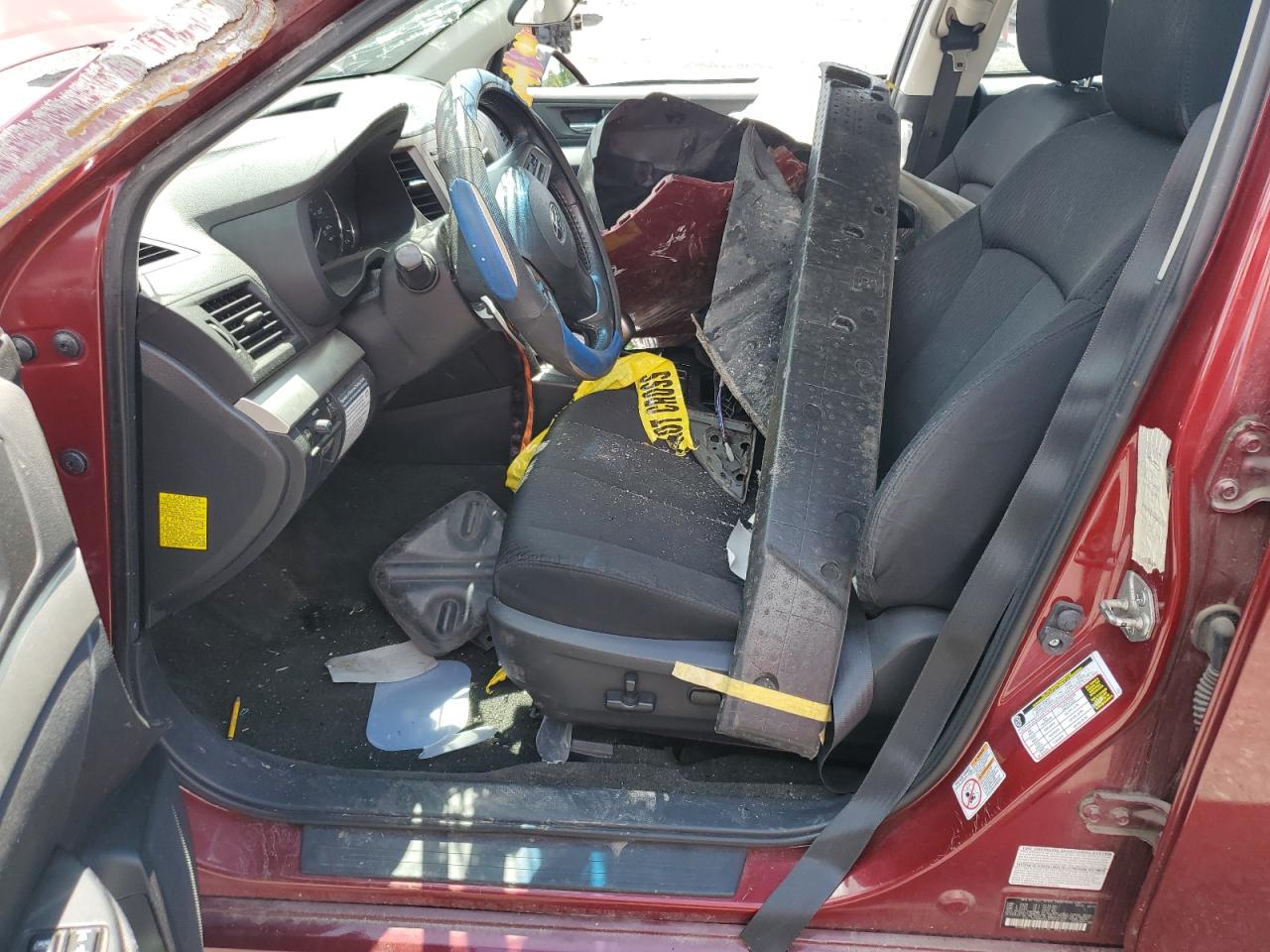 4S3BMBG6XC3036364 2012 Subaru Legacy 2.5I Premium