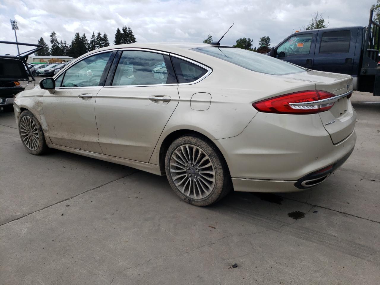 Lot #2846007443 2017 FORD FUSION SE