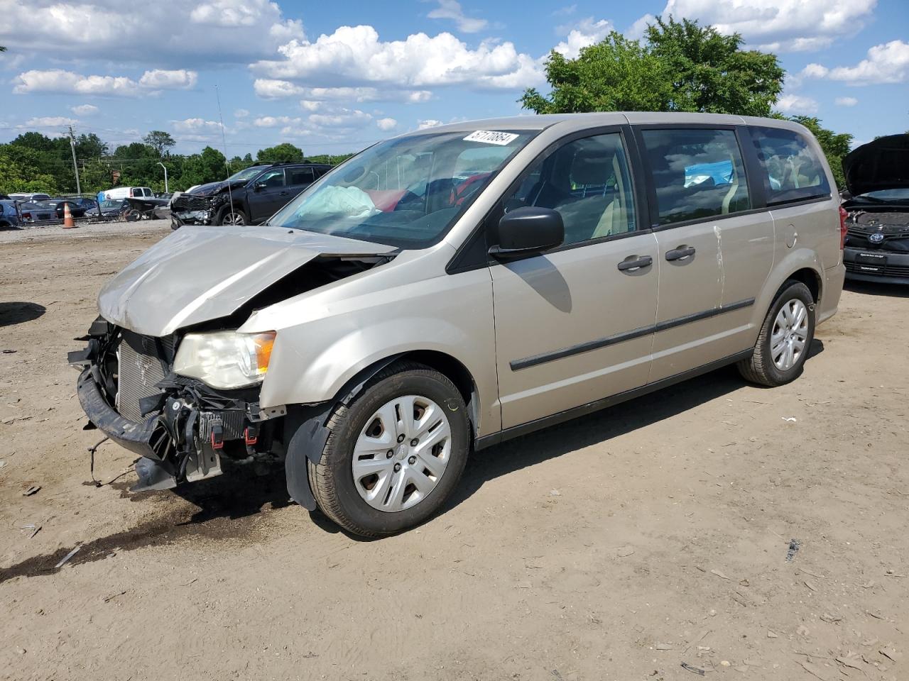 2C4RDGBG6DR810839 2013 Dodge Grand Caravan Se