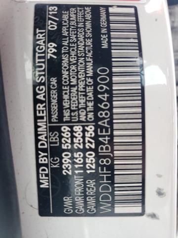 2014 Mercedes-Benz E 350 4Matic VIN: WDDHF8JB4EA864900 Lot: 54699024