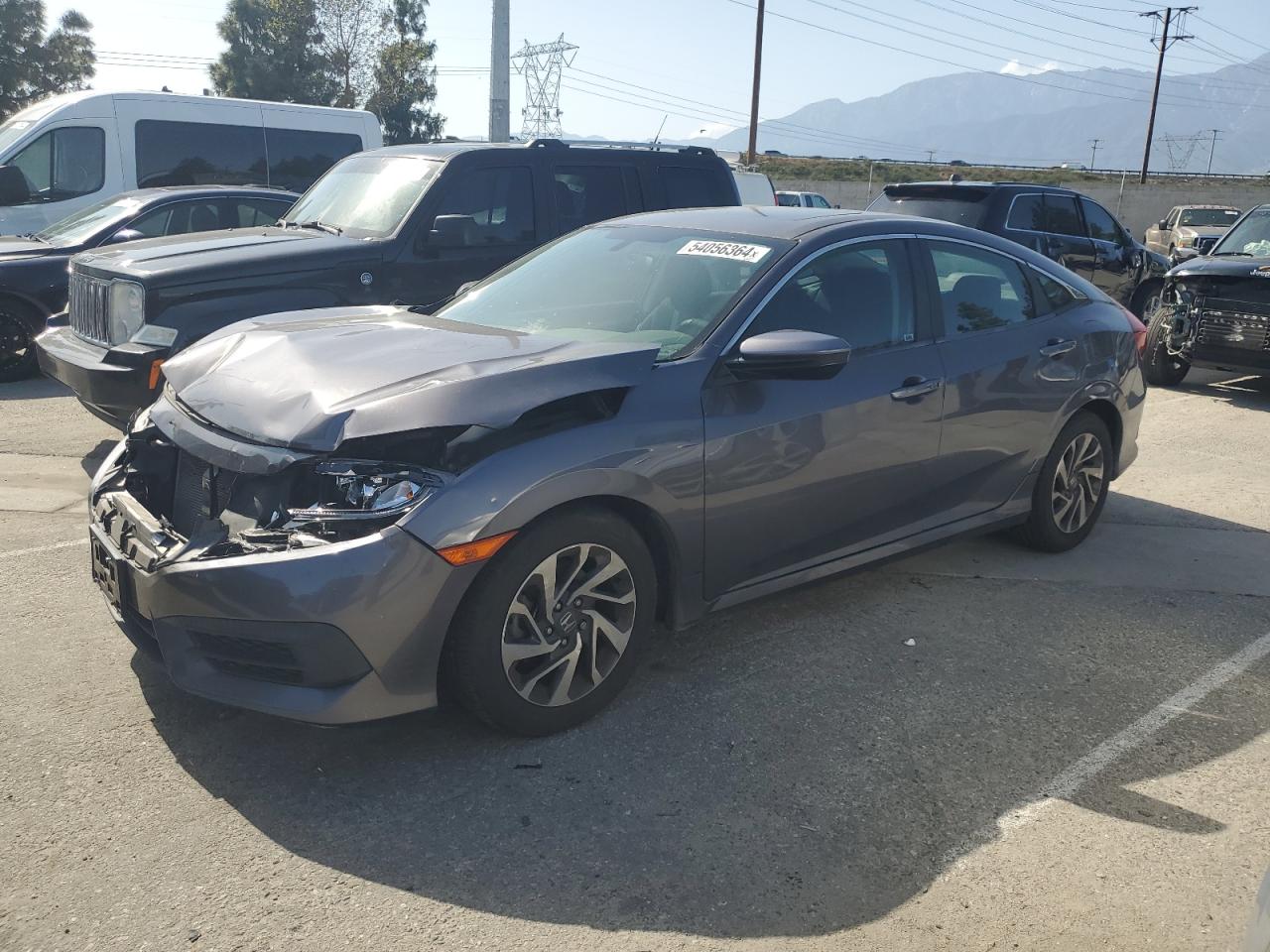 2HGFC2F79HH538626 2017 Honda Civic Ex