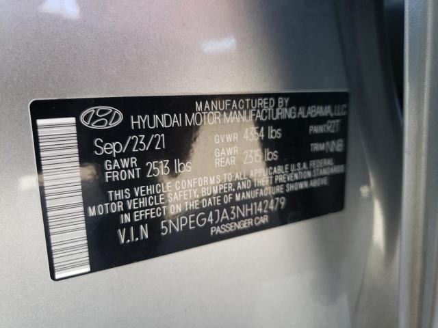 2022 Hyundai Sonata Se VIN: 5NPEG4JA3NH142479 Lot: 56923644