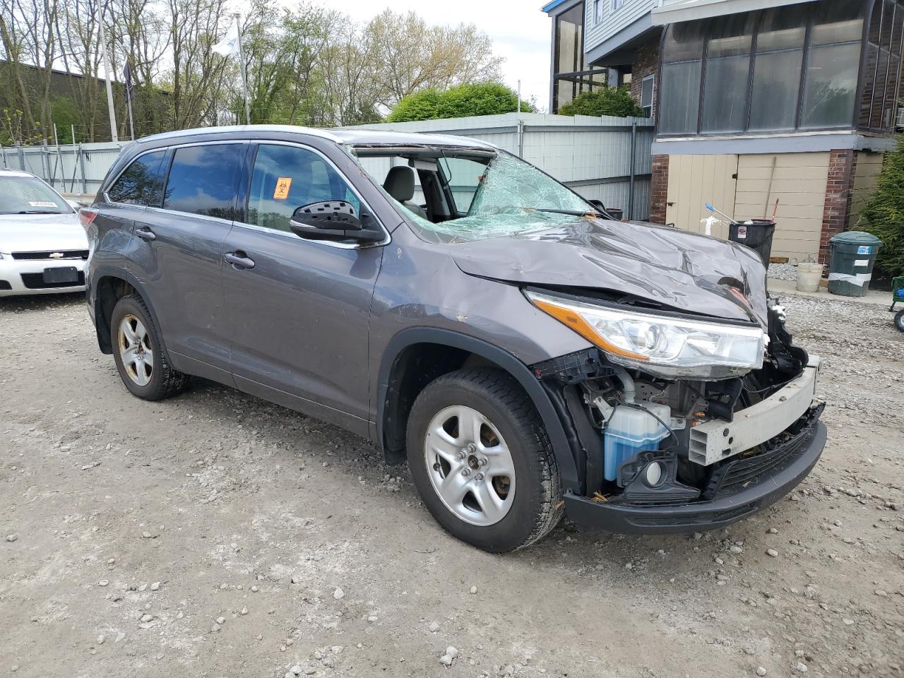 5TDJKRFH5FS124125 2015 Toyota Highlander Xle