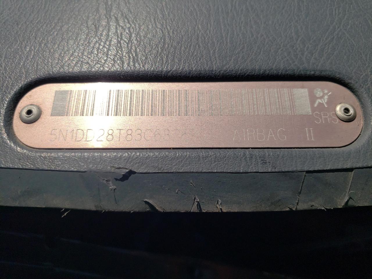 5N1DD28T83C682690 2003 Nissan Xterra Xe