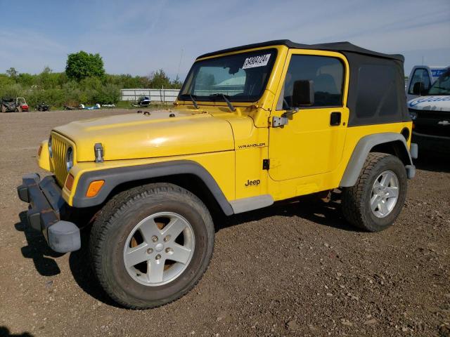 2002 Jeep Wrangler / Tj Se VIN: 1J4FA29P62P746427 Lot: 54904724