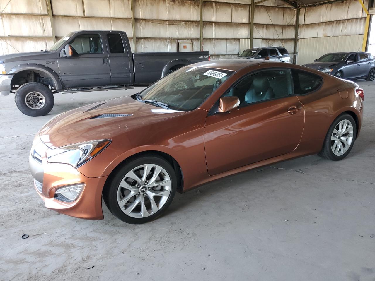 KMHHU6KJ8DU082926 2013 Hyundai Genesis Coupe 3.8L