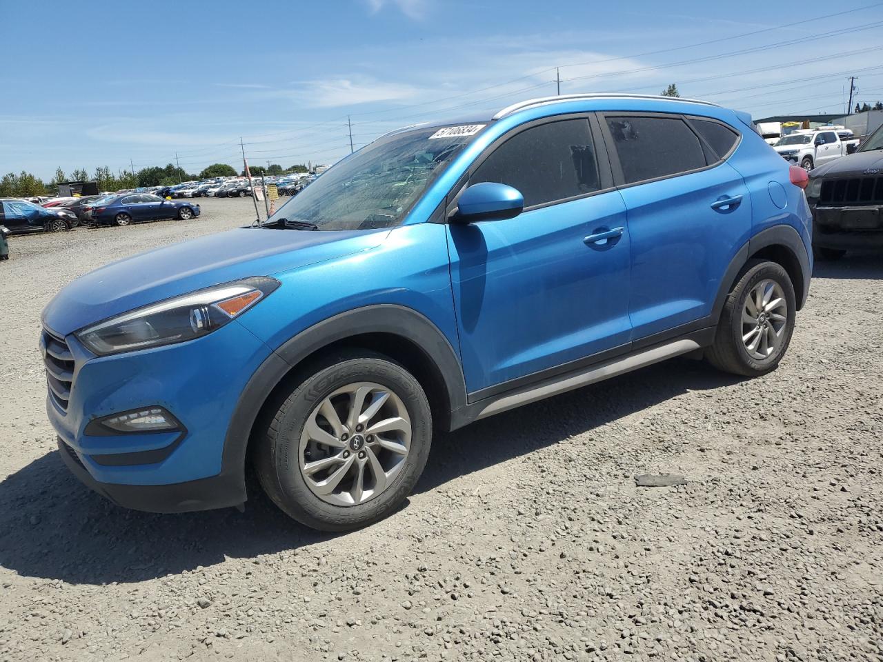 2018 Hyundai Tucson Sel vin: KM8J3CA4XJU599445