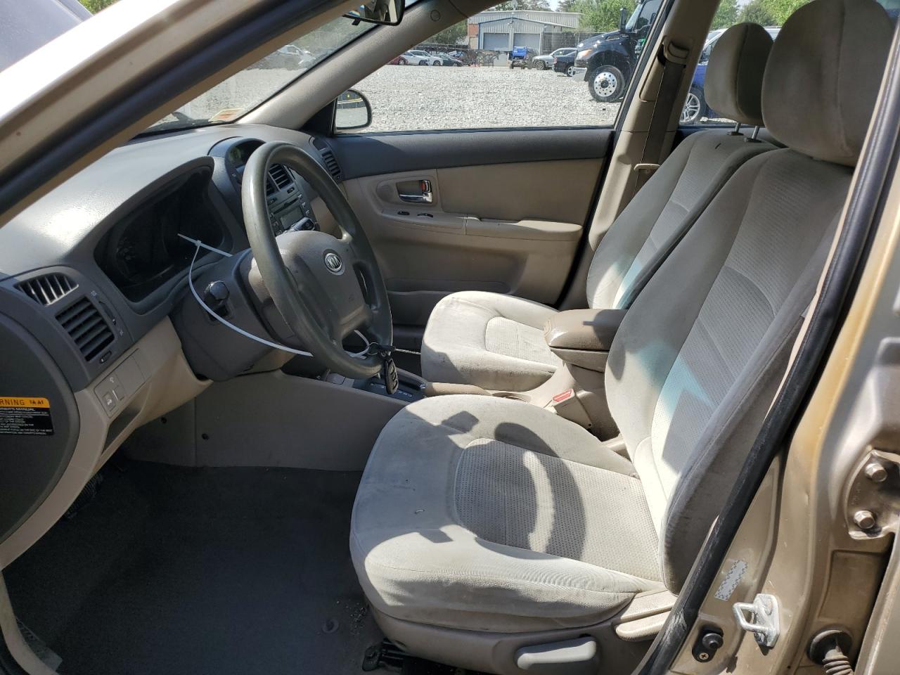 KNAFE121X85510858 2008 Kia Spectra Ex