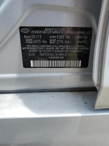 2014 Hyundai Sonata Gls VIN: 5NPEB4AC3EH843930 Lot: 56160414