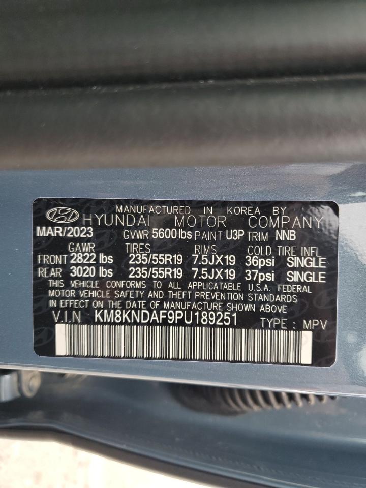 KM8KNDAF9PU189251 2023 Hyundai Ioniq 5 Sel