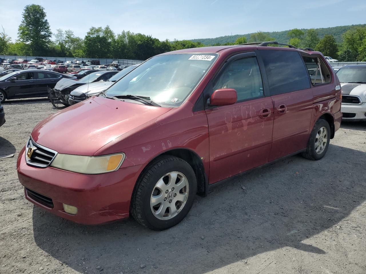 5FNRL186X4B051493 2004 Honda Odyssey Ex