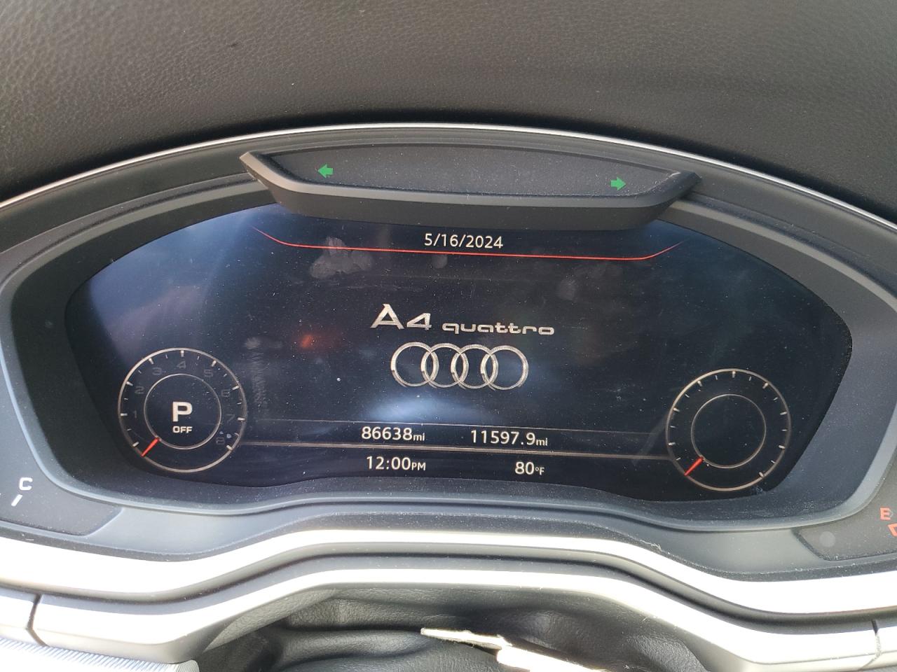 WAUDNAF4XHN041704 2017 Audi A4 Premium