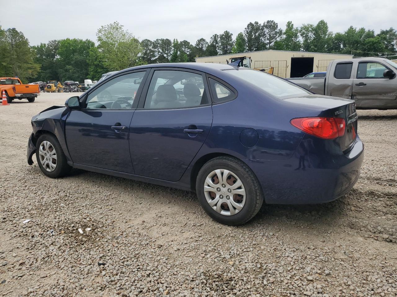 KMHDU4AD5AU991667 2010 Hyundai Elantra Blue