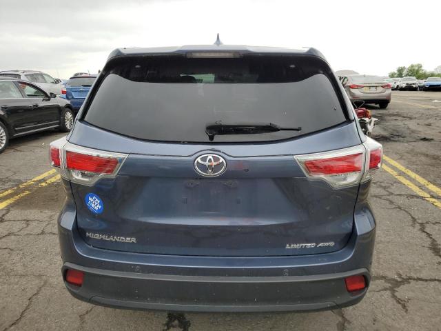 VIN 5TDDKRFH9FS198032 2015 Toyota Highlander, Limited no.6