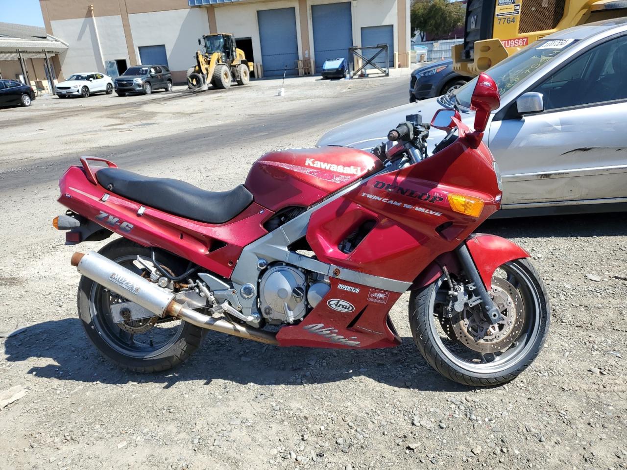 1990 Kawasaki ZX600-D at CA - Hayward, Copart lot 53158984 