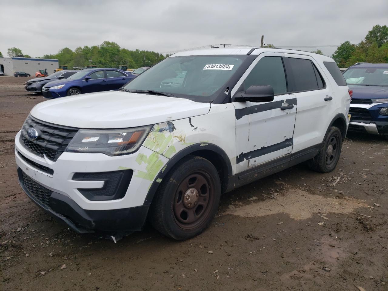 2018 Ford Explorer Police Interceptor vin: 1FM5K8AR7JGC74988