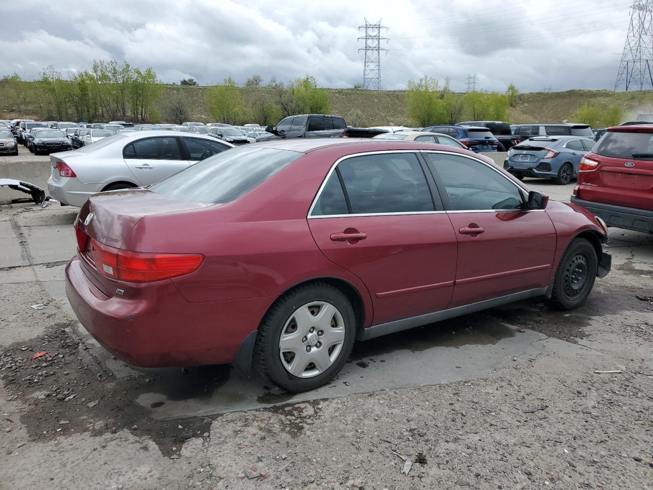 1HGCM66355A042446 2005 Honda Accord Lx