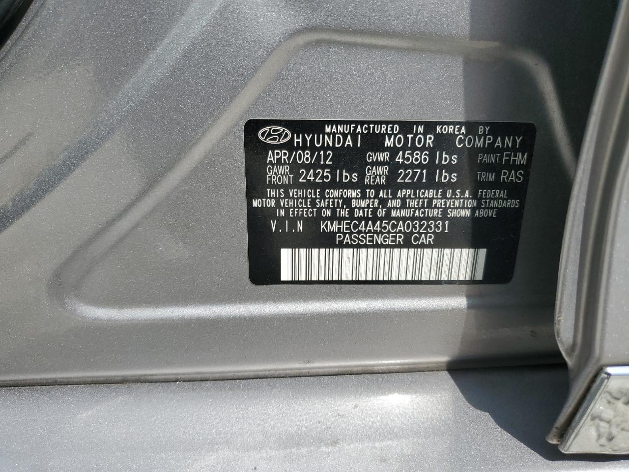 HYUNDAI SONATA HYBRID