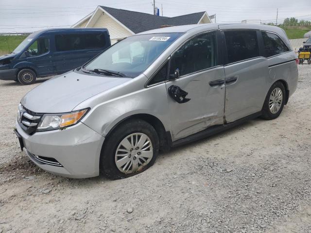 2014 Honda Odyssey Lx VIN: 5FNRL5H24EB110091 Lot: 55100244