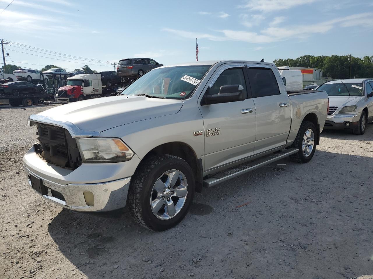 1C6RR6LT7ES222074 2014 Ram 1500 Slt