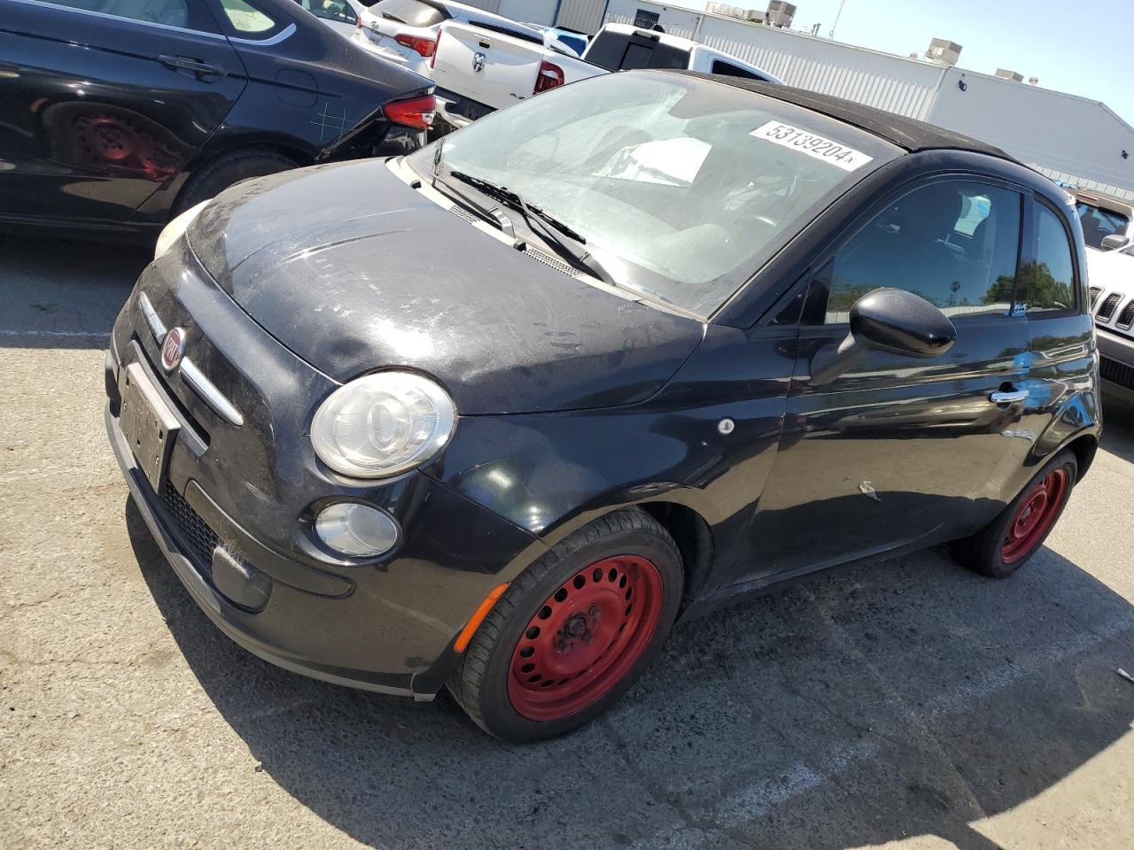 2012 Fiat 500 Pop vin: 3C3CFFDR3CT223409