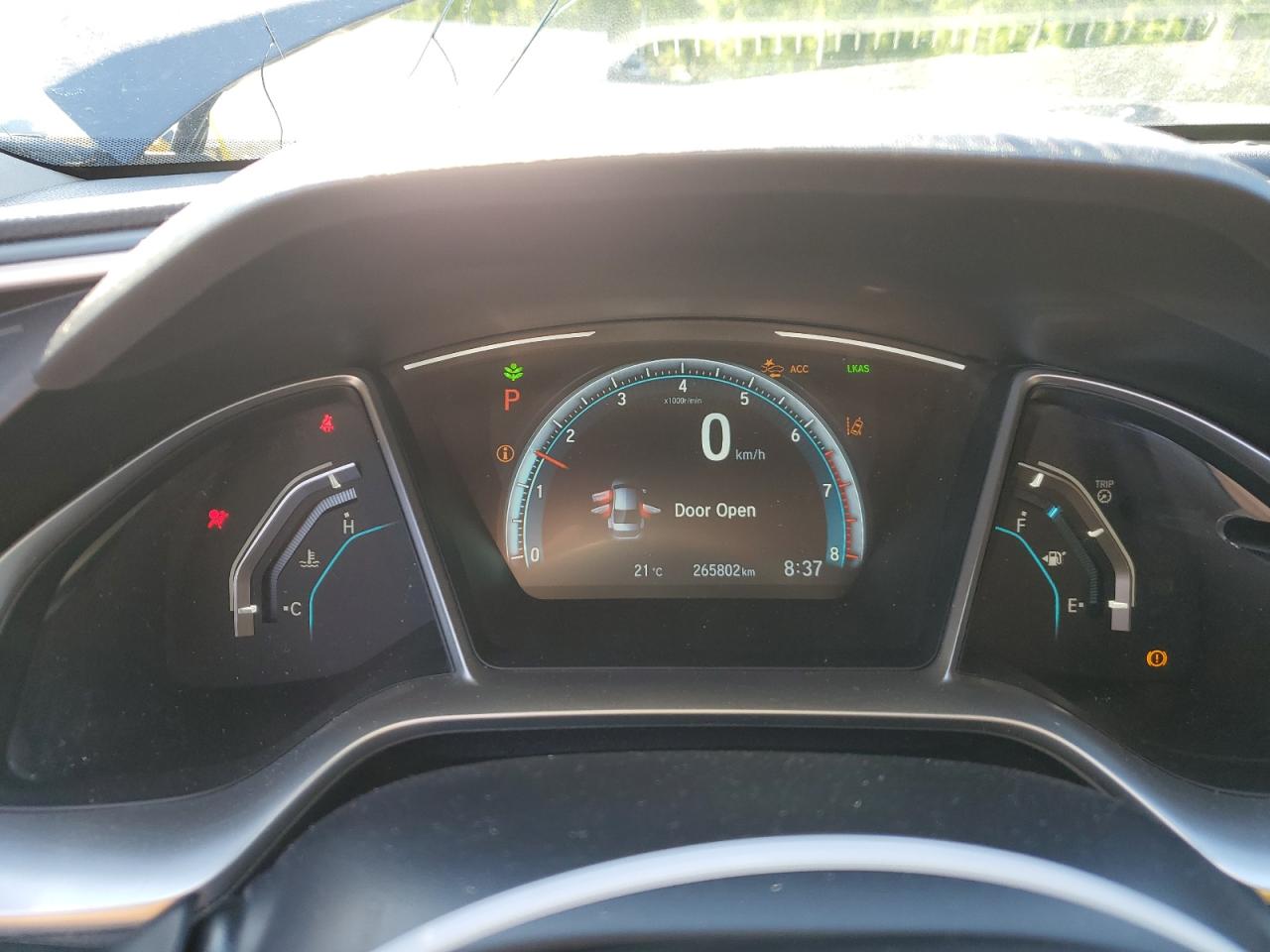 2HGFC1F44HH108406 2017 Honda Civic Ex