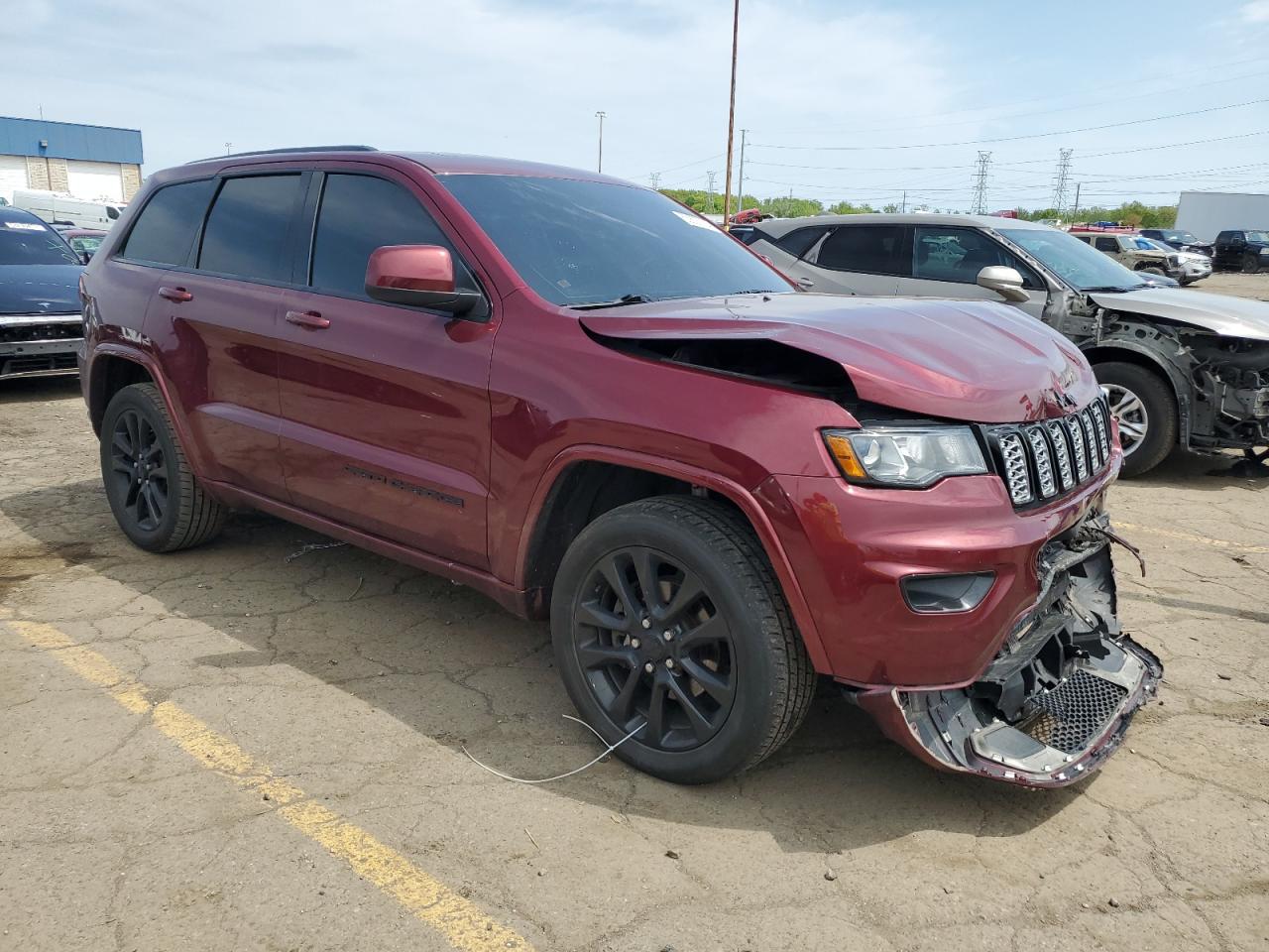 1C4RJFAG4HC767170 2017 Jeep Grand Cherokee Laredo