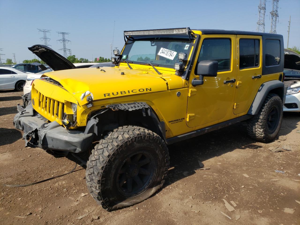 1J4GA69158L646357 2008 Jeep Wrangler Unlimited Rubicon