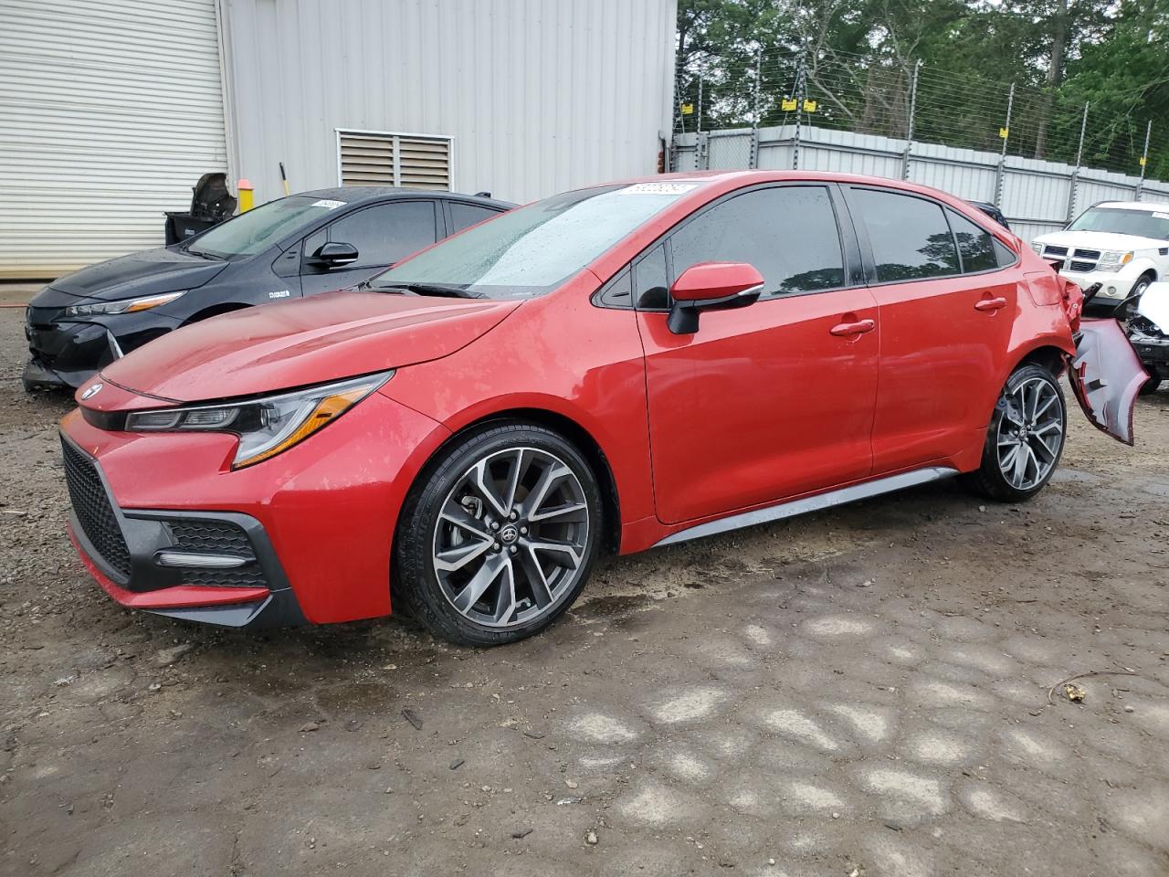 2020 Toyota Corolla Se vin: 5YFS4RCE9LP053105