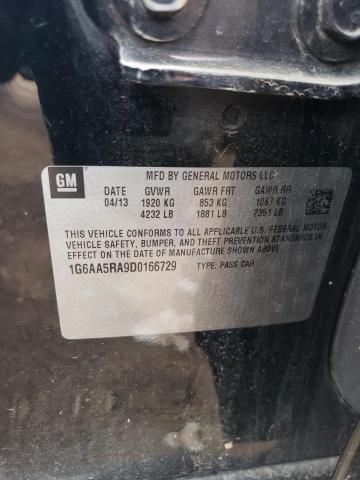 2013 Cadillac Ats VIN: 1G6AA5RA9D0166729 Lot: 55195804