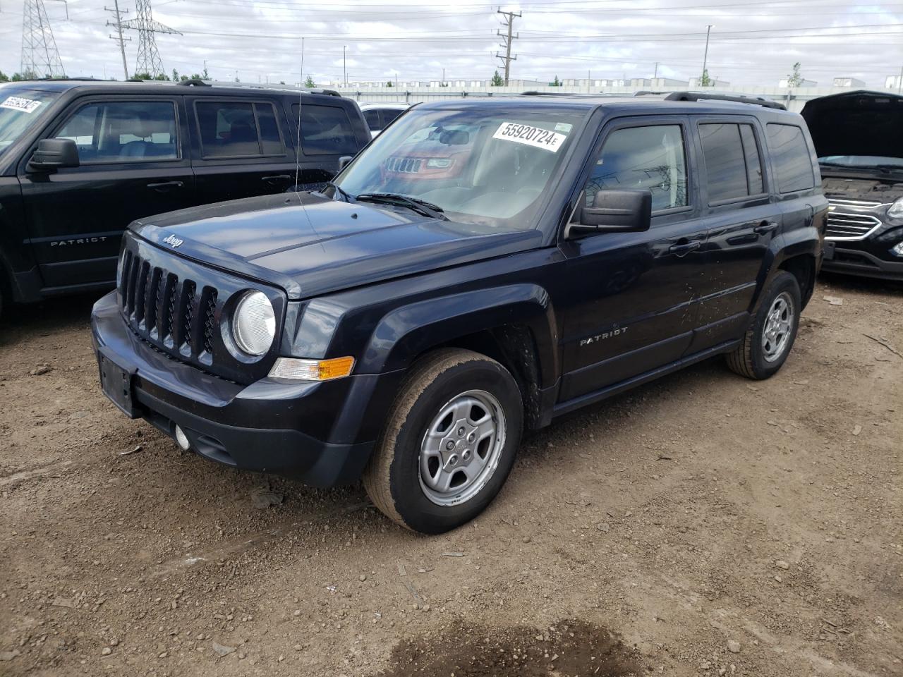 1C4NJPBA0ED694724 2014 Jeep Patriot Sport