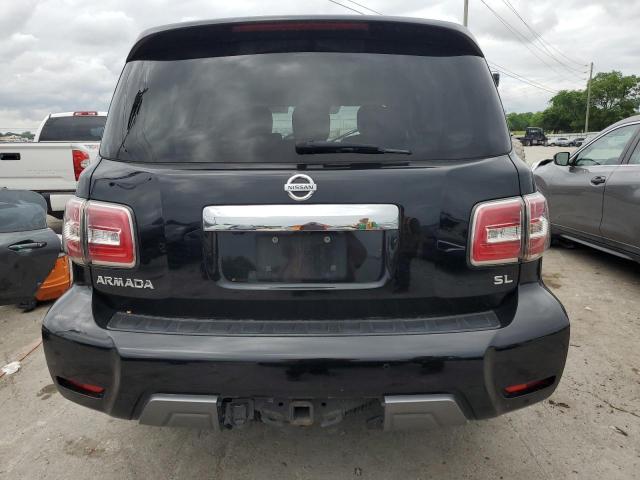 2019 Nissan Armada Sv VIN: JN8AY2ND0KX010031 Lot: 53805804