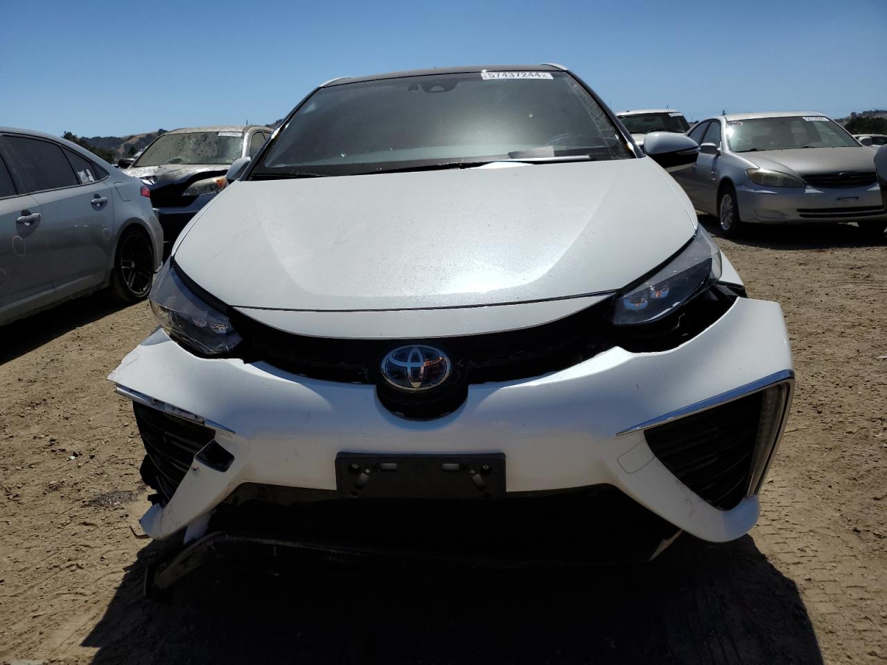 2019 Toyota Mirai vin: JTDBVRBDXKA007548