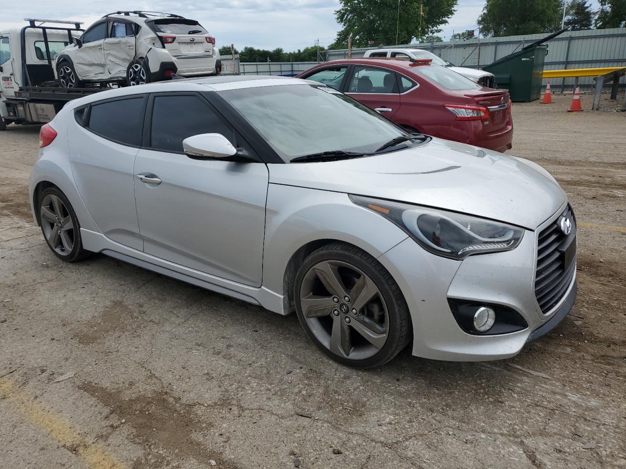 Lot #3025986991 2013 HYUNDAI VELOSTER T