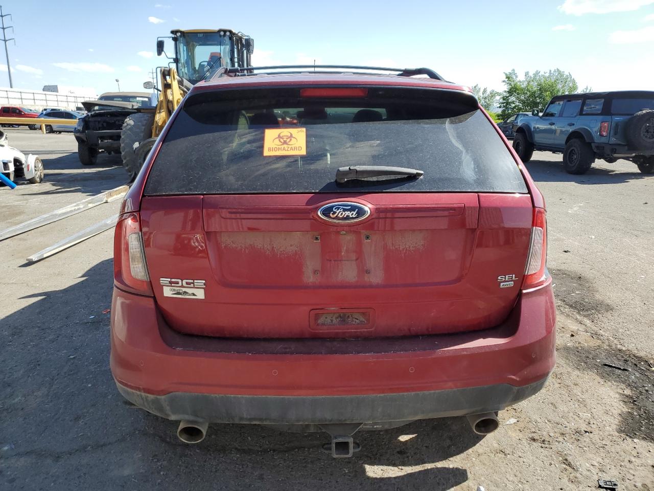 2FMDK4JC7EBA10490 2014 Ford Edge Sel