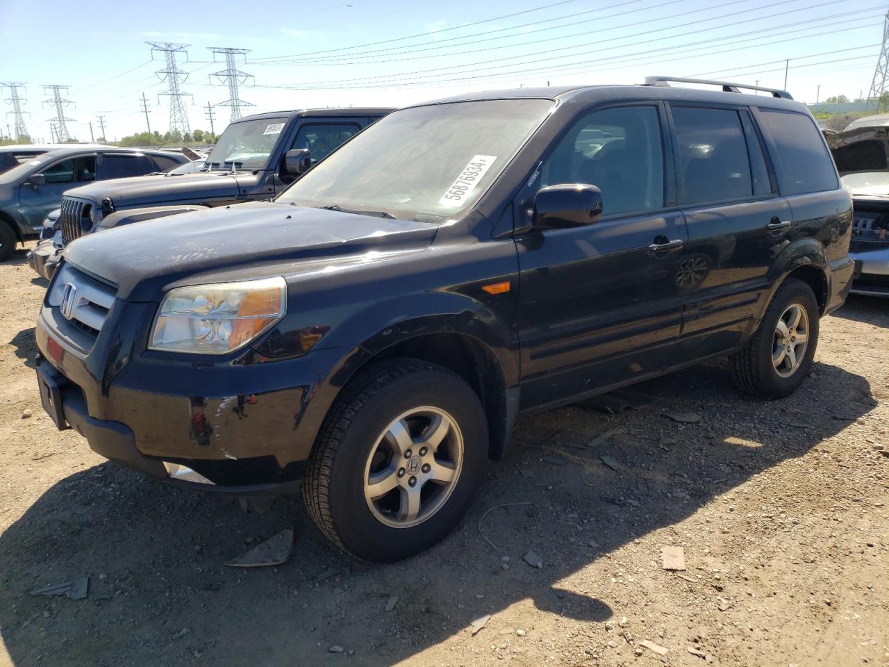 5FNYF187X6B019223 2006 Honda Pilot Ex