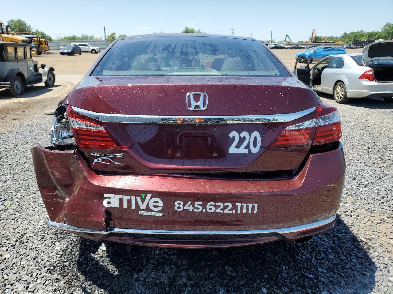 1HGCR2F3XGA156021 2016 Honda Accord Lx