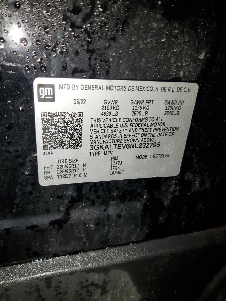 3GKALTEV6NL232795 2022 GMC Terrain Sle