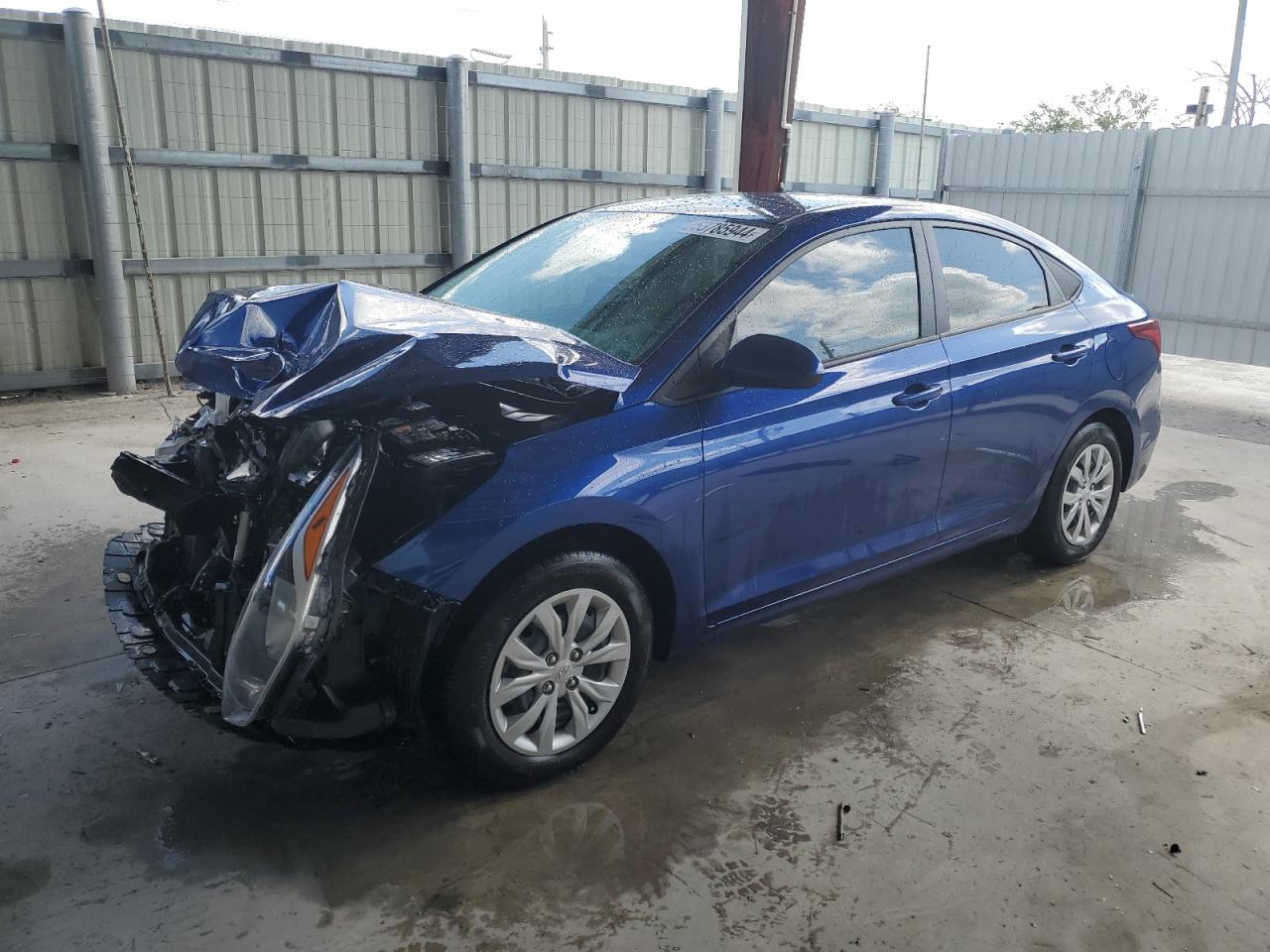 2022 Hyundai Accent Se vin: 3KPC24A64NE183323