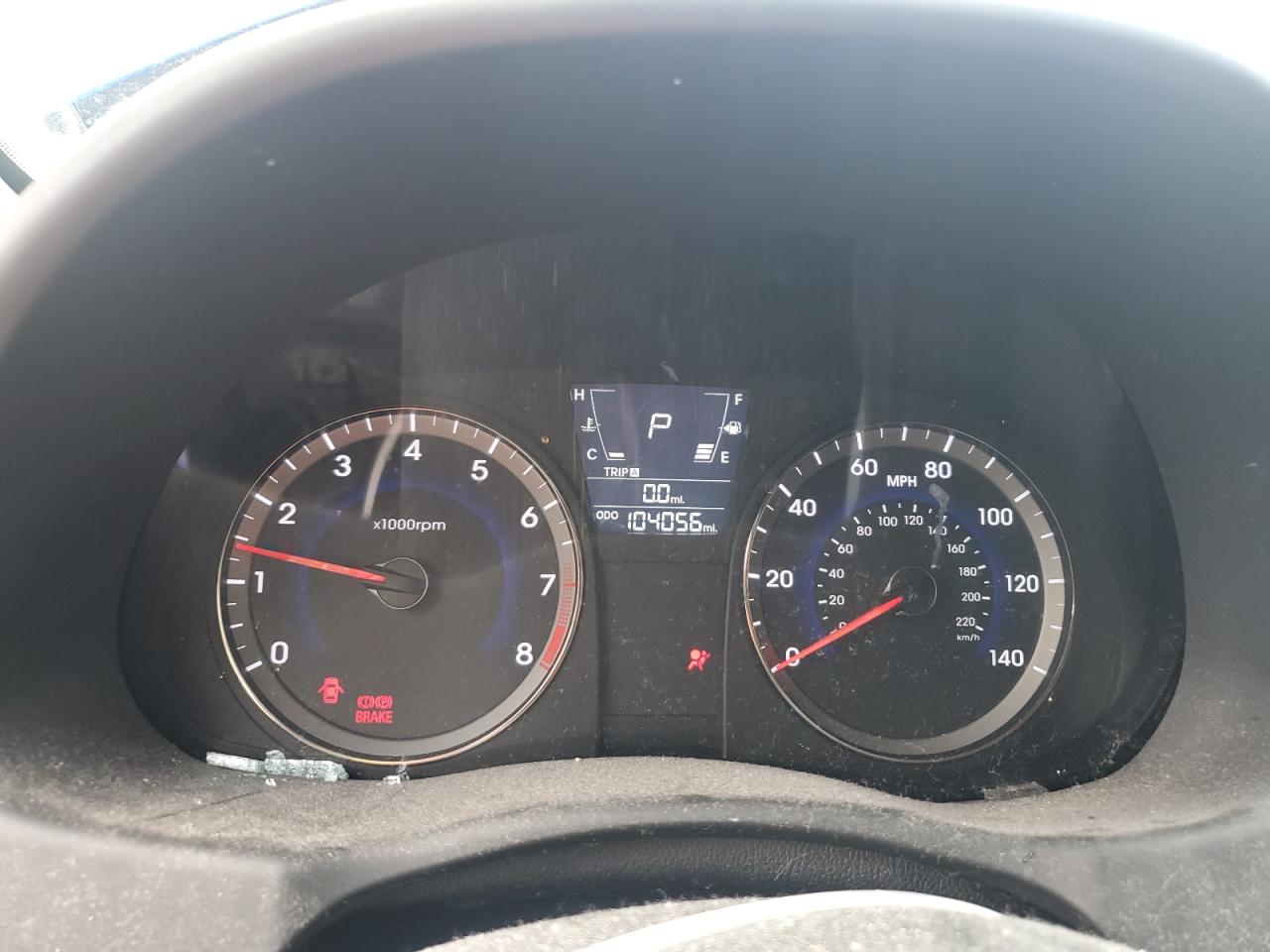 KMHCU5AE6EU168682 2014 Hyundai Accent Gls