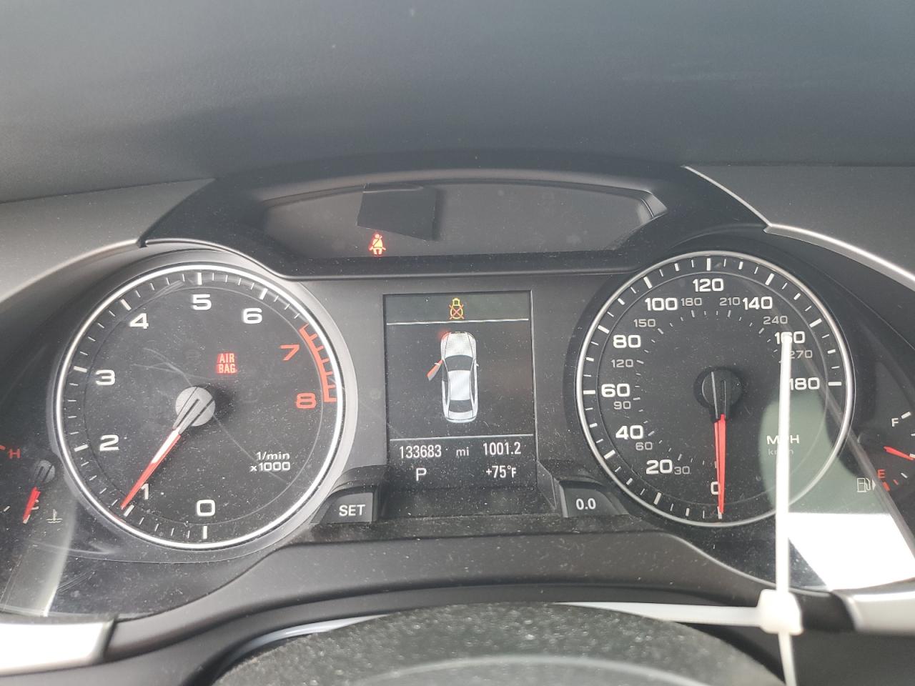 WAUKFAFL9CN007161 2012 Audi A4 Prestige