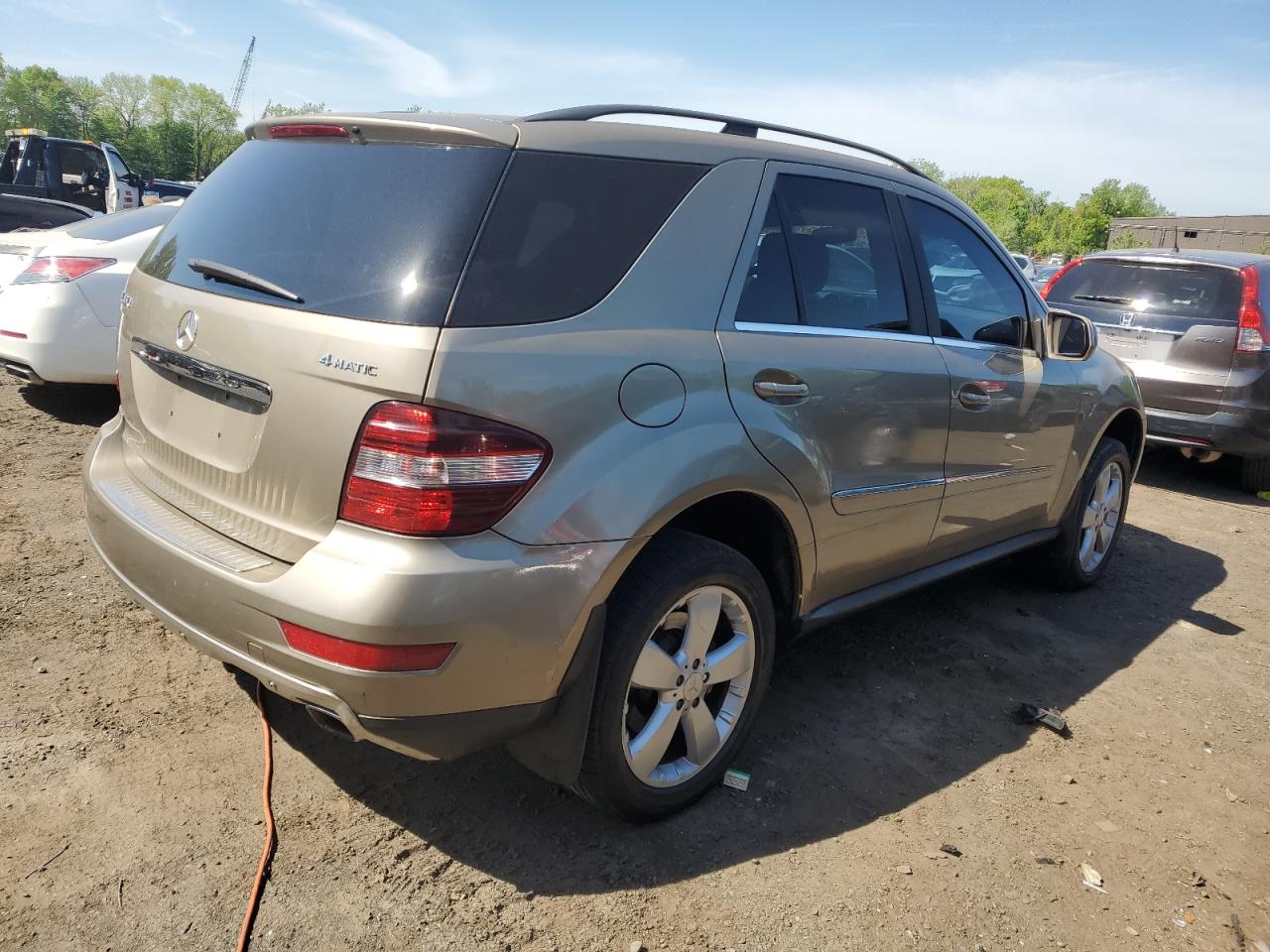 4JGBB8GB9AA599545 2010 Mercedes-Benz Ml 350 4Matic