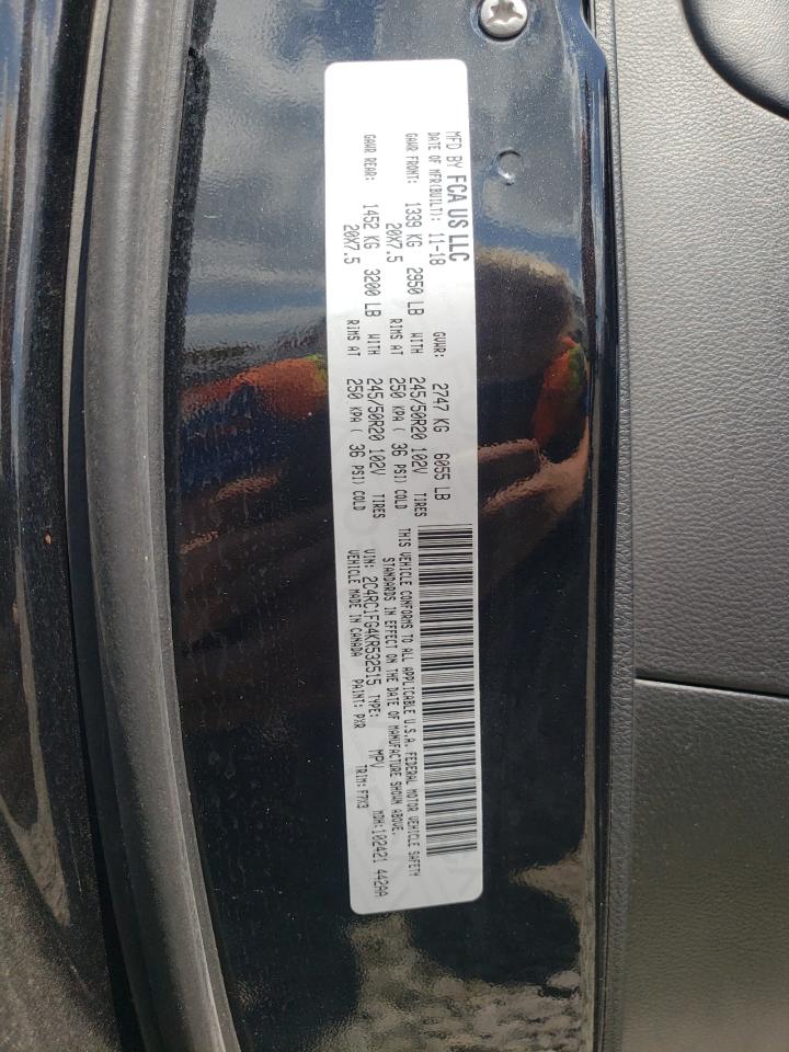 2C4RC1FG4KR532515 2019 Chrysler Pacifica Touring Plus