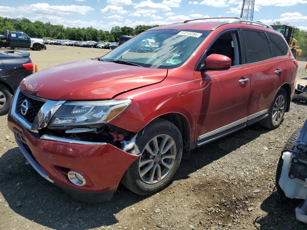 5N1AR2MMXEC700306 2014 Nissan Pathfinder S