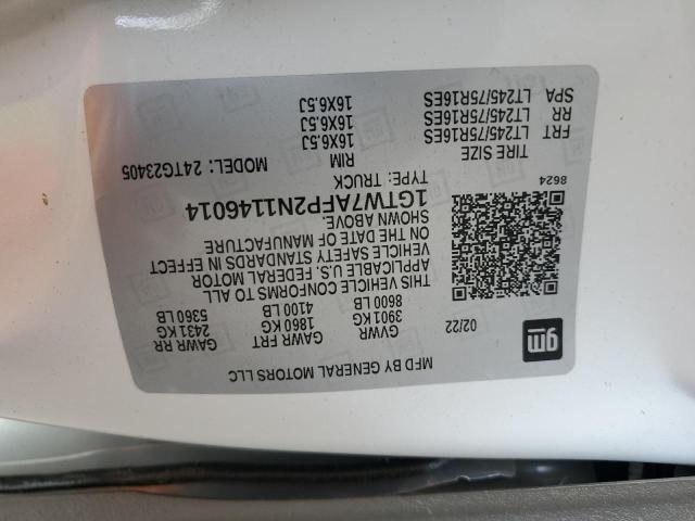 2022 GMC SAVANA G25 1GTW7AFP2N1146014