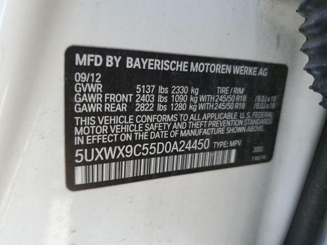 VIN 5UXWX9C55D0A24450 2013 BMW X3 no.13