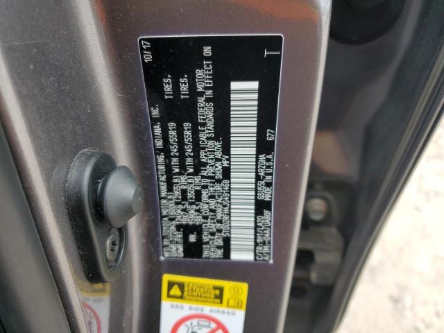 2018 Toyota Highlander Limited VIN: 5TDDZRFH4JS491468 Lot: 55536984