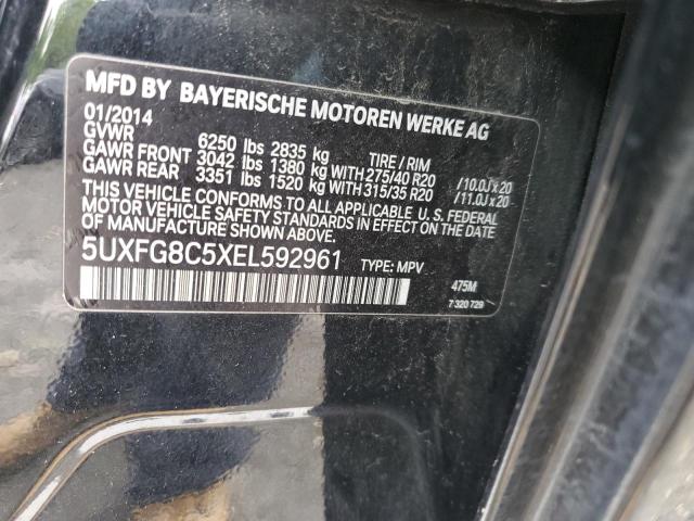 Паркетники BMW X6 2014 Черный